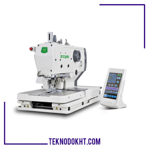 چرخ خیاطی مادگی چشمی كامپیوتری زوجی مدل ZJ-5581A