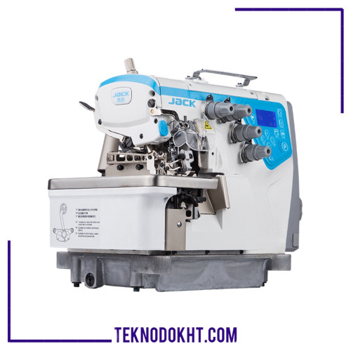 چرخ خیاطی سردوز 4 نخ کامپیوتری جک مدل C5-4-BK
