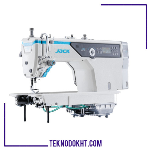 چرخ خیاطی راسته‌دوز کامپیوتری ضخیم‌دوز جک مدل A5E-AMH-B