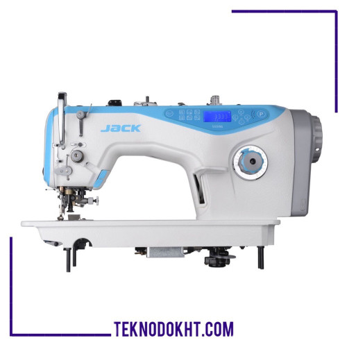 چرخ خیاطی راسته‌دوز تیغ دار سخنگو جک مدل JK-5559GW با قیچی کنار
