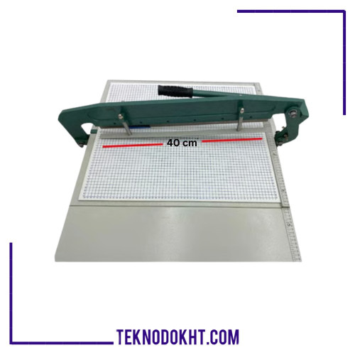 دستگاه برش گیوتین کالیته‌زن دالبر پارچه جک عرض ۴۰ سانتی‌متر GKS-400
